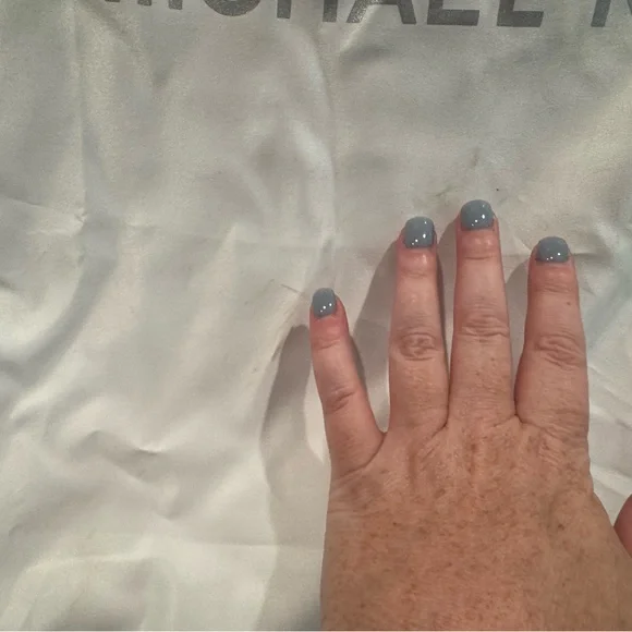 Michael Kors Nouveau Hamilton Large Logo Metallic Stripe Satchel & Dust Bag - Picture 14 of 16